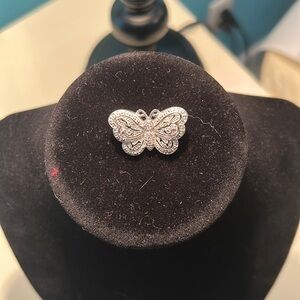 A little butterfly pin for company